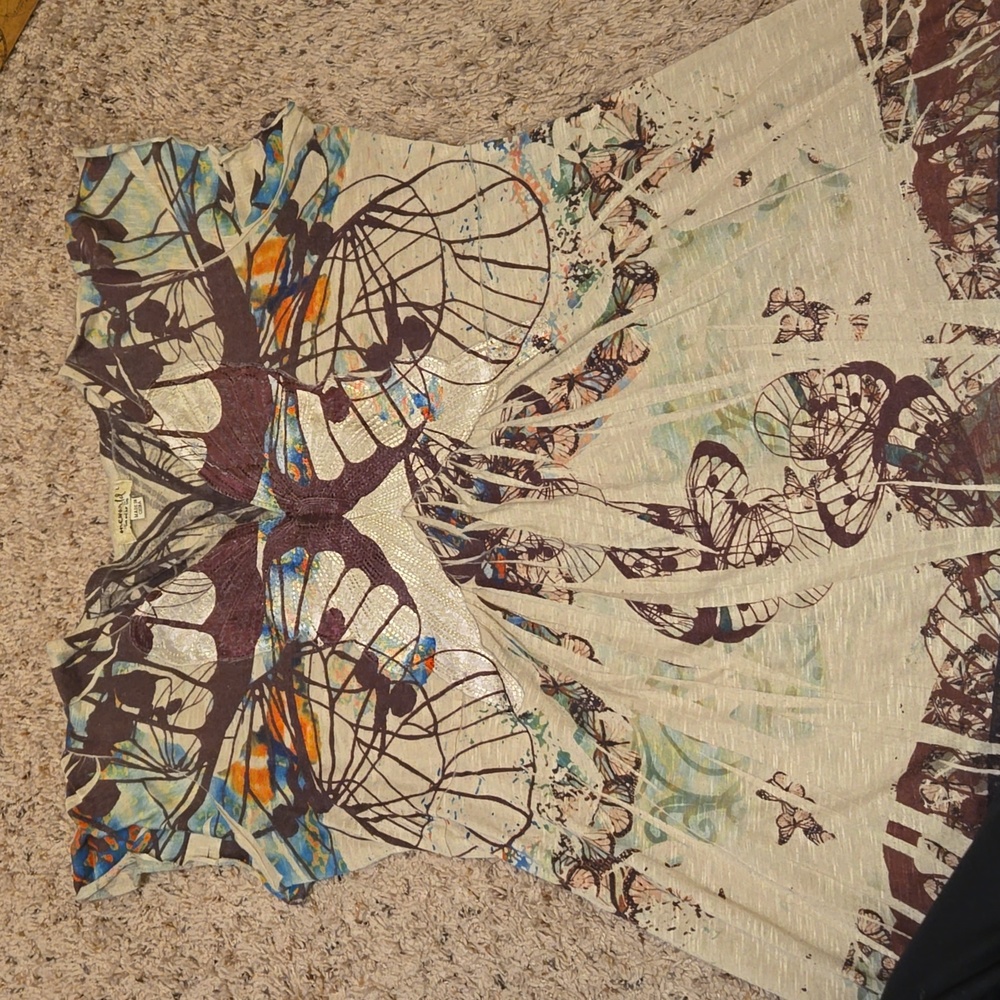 Vintage butterfly top
